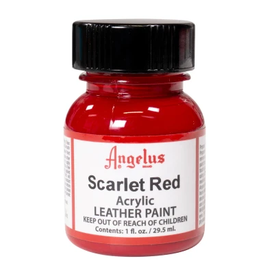 Abbildung von Angelus Lederfarbe Scharlachrot 29,5ml