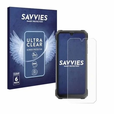 Abbildung von Savvies 6 Stück Schutzfolie für Blackview BV8800 Displayschutz Folie Ultra Transparent