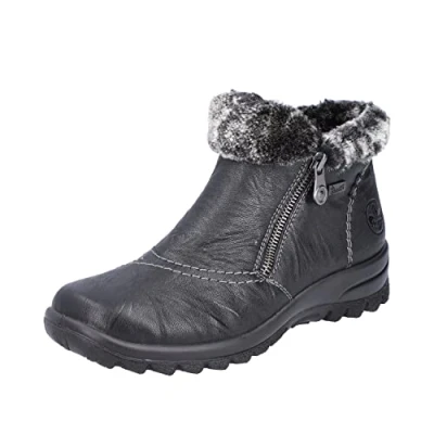 Abbildung von Rieker Snowboot/Winterstiefel, Damen, Größe: 39, Black anthrazit Schuhe