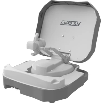 Abbildung von Selfsat Caravan Mobil Single vollautomatische Satellitenantenne Dachantenne