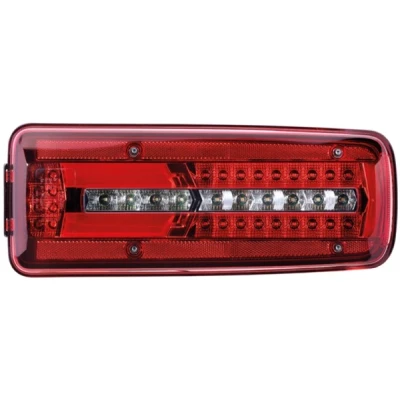 Abbildung von HELLA 2VD 012 381 031 Rückleuchte links LED schwarz 24 glasklar, Rot mit Schrauben, Elektromagnetische Verträglichkeit (EMV)