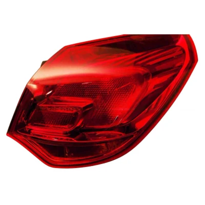 Abbildung von PRASCO OP4164155 Rückleuchte rechts äusserer Teil Rot OPEL: Astra J Schrägheck