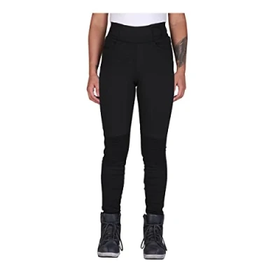 Abbildung von Modeka Deola Damen Motorrad Leggings, schwarz, 22