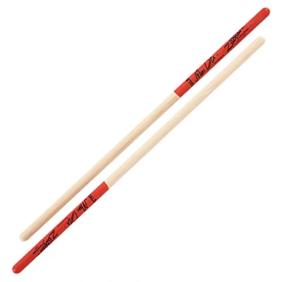 Abbildung von Zildjian Artist Series Hickory &#039;Salsa&#039; Timbale Sticks Marc Quinones Red DIP