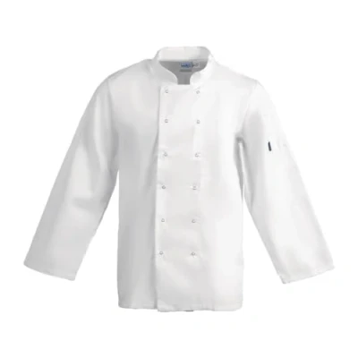 Abbildung von Whites Chefs Apparel Kochjacke Vegas A134 XS, langärmlig, Weiß