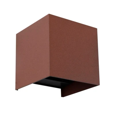Abbildung von Lindby Smart LED Außenwandlampe Dara rost eckig CCT RGB Tuya