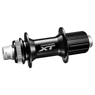 Abbildung von Shimano Nabe Deore XT HM8010 Hinterrad 32 Loch 8 11F schwarz STA142 CL