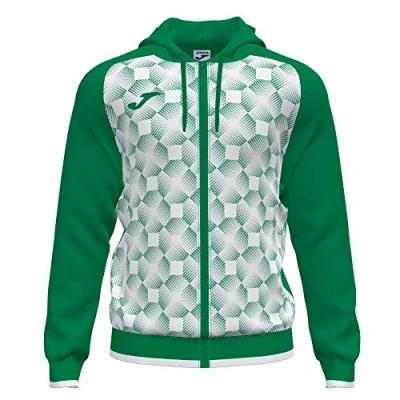 Abbildung von Joma Herren Chaqueta Con Capucha Supernova Iii Jacke, Grün weiß, S EU