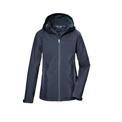 Abbildung von killtec Damen Softshelljacke/Outdoorjacke mit Kapuze KOS 102 WMN SFTSHLL JCKT, nachtblau, 36, 42804 000