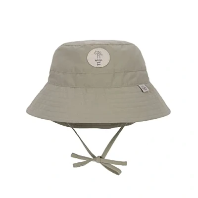 Abbildung von LÄSSIG Baby Kinder Fischerhut Sonnenhut Strandhut Kinderhut Atmungsaktiv Sonnenschutz UV Schutz 80/Sun Protection Fishing Hat olive, 3 6 Monate, Größe: 43/45