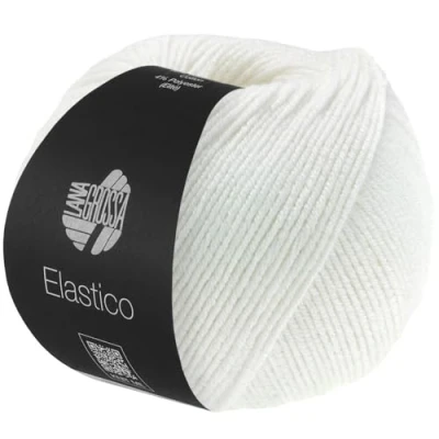 Abbildung von LANA GROSSA ELASTICO Häkelwolle, 160 m (extraweiches Baumwollgarn in 55 Farben), 50 g
