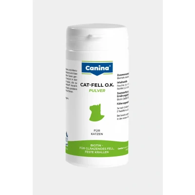 Abbildung von Canina Cat Fell O.K. Pulver 50g