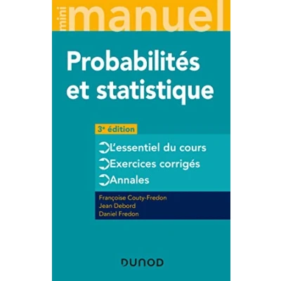 Abbildung von Mini Manuel Probabilités et statistique 3e éd.: Cours + Annales Exos