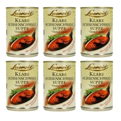Abbildung von Lacroix Klare Ochsenschwanz Suppe 6x400ml