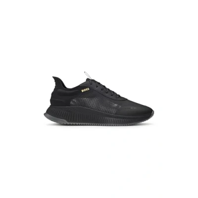 Abbildung von BOSS Evo_runn Sneaker low, Herren, Größe: 44, Black Schuhe