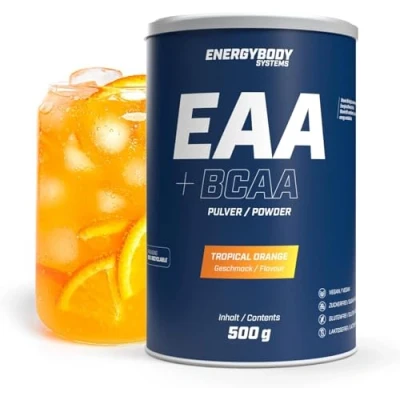 Abbildung von Energybody Systems EAA + BCAA Drink (500g) Tropical Orange