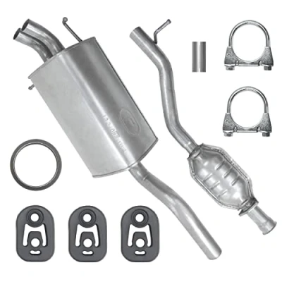 Abbildung von Endtopf Auspuff für Mercedes CLK 200 C209 C Klasse C180 W203 S203 C200 C230 1.8 2.0