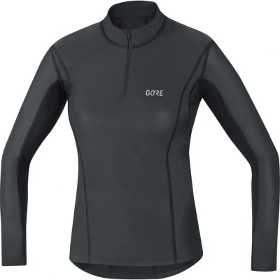 Abbildung von GORE WEAR Damen Windstopper® Unterhemd, Schwarz, 44 EU