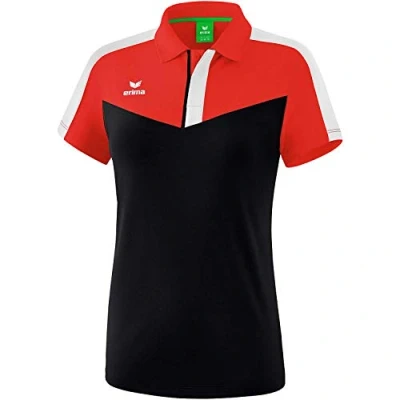Abbildung von Erima Poloshirt, Damen, Größe: 34, Red/black
