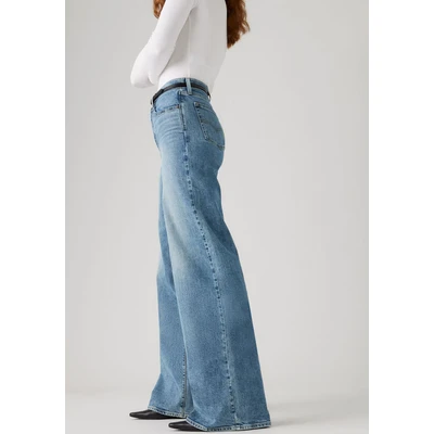 Abbildung von Levi&#039;s WIDE LEG Flared Jeans, Damen, Größe: 27x34, Headwinds ahead