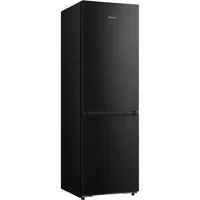 Abbildung von Hisense RB5K330GSFC Kühl Gefierkombination/Freistehend/Perfekt KitchenFit/Dunkler Innenraum/EEK C/35 dB/No Frost/330 L Volumen/WiFi/Metal Tech/Multi Airflow/HxBxT 185,6x59, 5x 60 cm/Schwarz Edelstahl