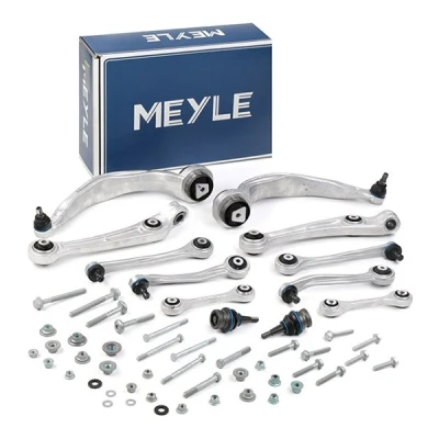 Abbildung von MEYLE 116 050 0223/HD Lenkersatz, Radaufhängung Vorderachse links, rechts mit Anbaumaterial Quality AUDI: A4 B8 Avant, A5 Sportback