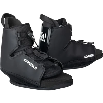 Abbildung von Wakeboard Bindung Duro Open Toe Schnürung Erwachsene schwarz