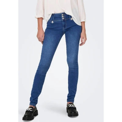 Abbildung von ONLY Skinny fit Jeans ONLROYAL REG SK VIS BUT DET DNM PIM