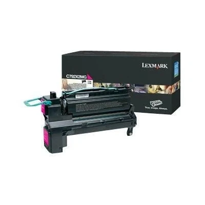 Abbildung von Lexmark Original Toner Standard Variante C/X792 magenta 20000 Seiten (C792X2MG)