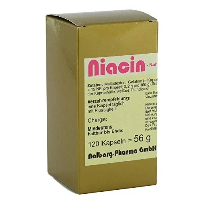Abbildung von Niacin Kapseln 120 St
