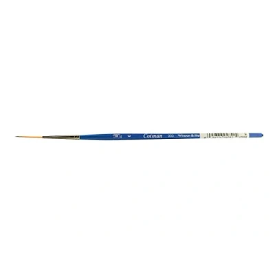 Abbildung von Winsor &amp; Newton 5303000 Cotman Aquarell Synthetikhaar Pinsel Serie 333 Takelagepinsel, kurzer Stiel mit exzellenter Sprungkraft, Farbtragekraft und Punktgenauigkeit Nr. 0 1,2 mm