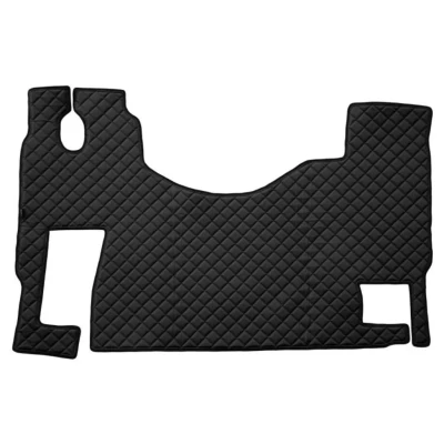 Abbildung von F CORE FL22 BLACK Fußmattensatz Eco Leder vorne 1 schwarz MERCEDES BENZ: ACTROS MP2 / MP3