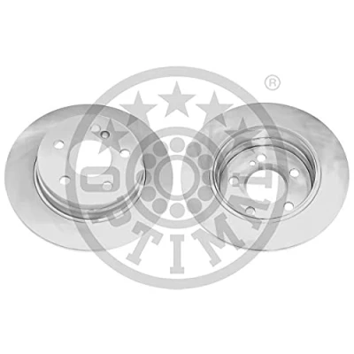 Abbildung von OPTIMAL BS 8584C Bremsscheibe Hinterachse 278 9 5/6 voll beschichtet MERCEDES BENZ: C Klasse Limousine, T modell, Coupe