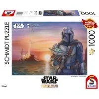 Abbildung von Schmidt Spiele Puzzle Thomas Kinkade Studios: Star Wars The Mandalorian A New Direction, 1000 Puzzleteile