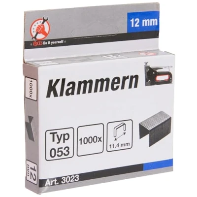 Abbildung von BGS Diy 3023 Klammern Typ 53 12 x 11,4 mm 1000 Stück