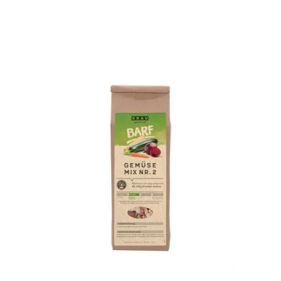 Abbildung von GRAU das Original Trockengemüsemischung zum BARFen für Hunde Gemüsemix &quot;Mischung Nr. 2&quot;, 1er Pack (1 x 150 g), Ergänzungsfuttermittel