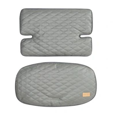Abbildung von roba Sitzverkleinerer &quot;Sit Up Luxe, stone gesteppt, 2 teilig&quot;, (2 tlg.)