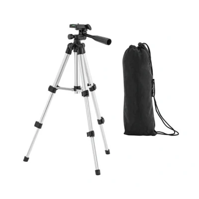 Abbildung von Steinberg Systems SBS Tripod 107 Stativ 272 602 mm Gewinde 1/4&quot; Universalstativ, Fotokamera, Videokamera, Kreuzlinienlaser, Handy