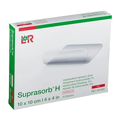 Abbildung von Suprasorb H Hydrokoll.verb.dünn 10x10 cm 10 St