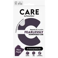 Abbildung von PanzerGlass CARE Fashionable Case Plum Purple Samsung Galaxy S25