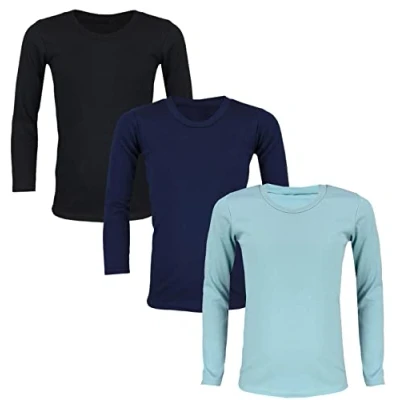 Abbildung von TupTam Unterhemd Kinder Unisex Langarm 3er Pack