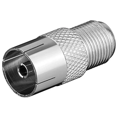 Abbildung von F Kupplung auf Koaxial 9.5 mm