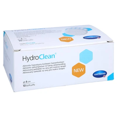 Abbildung von Hydroclean Kompressen 4 cm rund steril 10 St