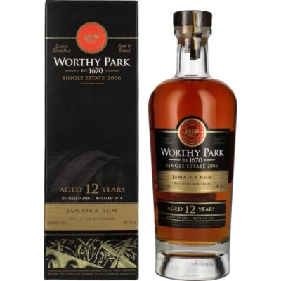 Abbildung von Worthy Park 12 Years Old Single Estate Jamaica Rum 2006 56% Vol. 0,7l in Geschenkbox