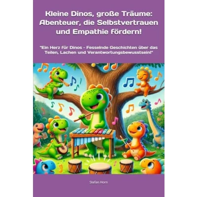 Abbildung von kleine Dinos, große Träume: Abenteuer, die Selbstvertrauen und Empathie fördern!: &quot;Ein Herz für Dinos Fesselnde Geschichten über das Teilen, Lachen ... (Dino Helden)