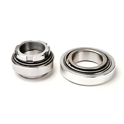 Abbildung von BGM Steuersatz Lenkkopflager Set, 4, teilig Kegelrollenlager kompatibel für Piaggio, Gilera, Vespa V50, PV, ?ET3, ?PK, PX, T5, Cosa, Rally, Sprint, Super