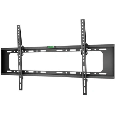 Abbildung von TV Wandhalterung neigbar für 37 70 Zoll bis zu 55 kg Ultra Slim Flach max 600x400 VESA Halterung Fernseher Aufhängung Universal Fernsehhalterung Wand TME 64B
