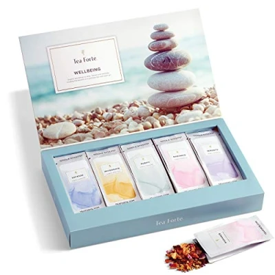 Abbildung von Tea Forte Wellbeing Box 15 Einzeldosen 5er Sortimente