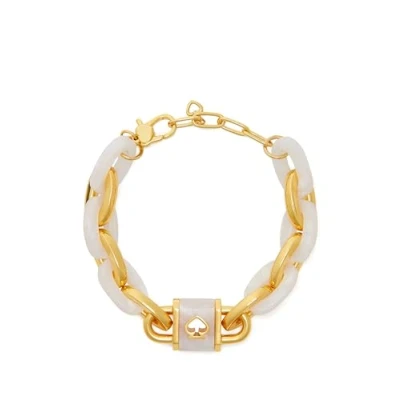 Abbildung von Kate Spade New York Gliederarmband, Weißgold