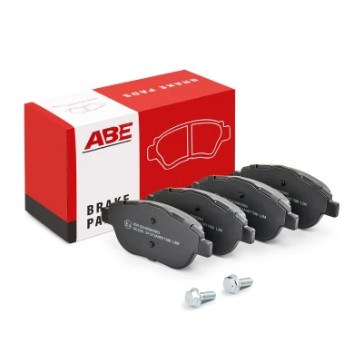 Abbildung von ABE C1C059ABE Bremsbelagsatz Vorderachse mit akustischer Verschleißwarnung CITROËN: DS3 Schrägheck, C3 II, Picasso, PEUGEOT: 2008 Kombi